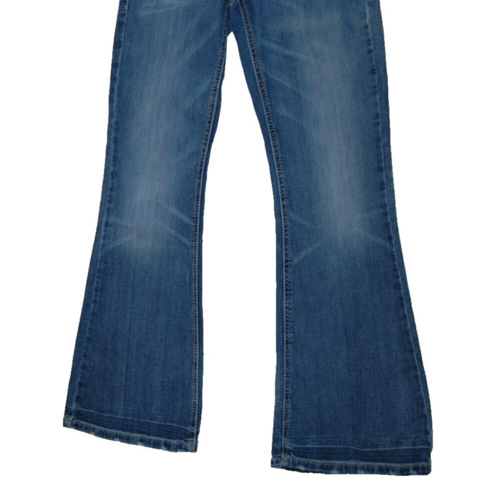 Silver Aiko Jeans 26x30 Bootcut Flare Denim Women - Picture 10 of 10